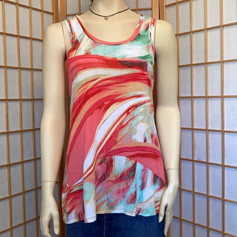3/$20 Simply Vera Vera Wang Flowy Tank